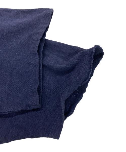 Champion（チャンピオン）Champion (チャンピオン) 70’ＳフットボールTシャツ ネイビー サイズ:Ｍの古着・服飾アイテム