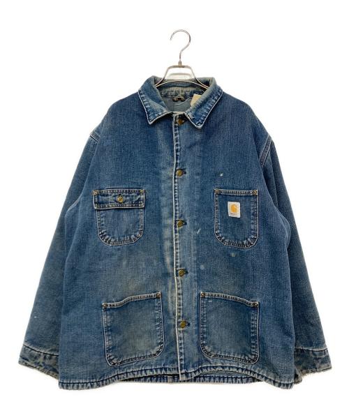 CarHartt（カーハート）CarHartt (カーハート) デニムチョアコート ブルー サイズ:不明の古着・服飾アイテム