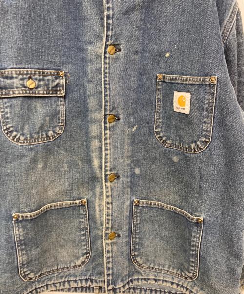 CarHartt（カーハート）CarHartt (カーハート) デニムチョアコート ブルー サイズ:不明の古着・服飾アイテム