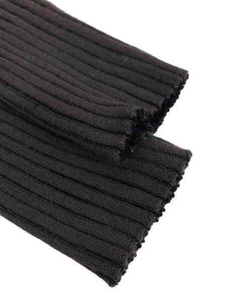 ISSEY MIYAKE（イッセイミヤケ）ISSEY MIYAKE (イッセイミヤケ) プリーツニット ブラック サイズ:2の古着・服飾アイテム