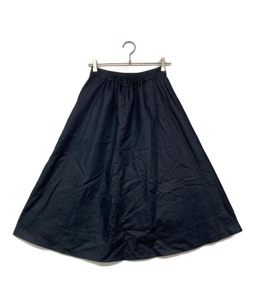 BLUE LABEL CRESTBRIDGE（ブルーレーベルクレストブリッジ）BLUE LABEL CRESTBRIDGE (ブルーレーベルクレストブリッジ) サーキュラースカート ブルー サイズ:38の古着・服飾アイテム