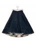 BLUE LABEL CRESTBRIDGE（ブルーレーベルクレストブリッジ）の古着「サーキュラースカート」｜ブルー