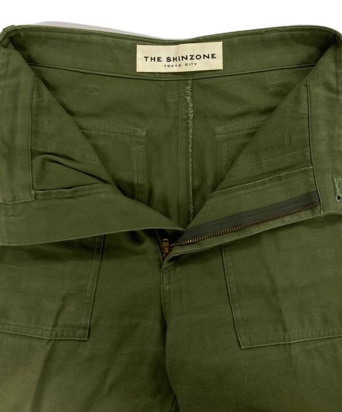Shinzone（シンゾーン）Shinzone (シンゾーン) BAKER PANTS/ベイカーパンツ グリーン サイズ:32の古着・服飾アイテム
