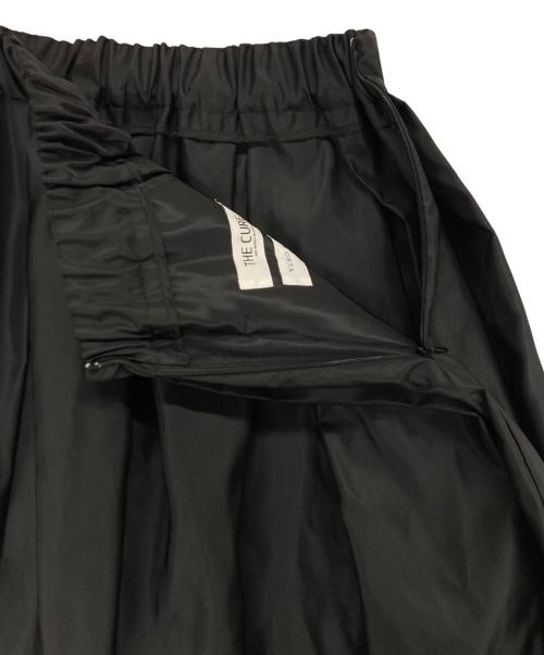 The Cure（ザ キュア）The Cure (ザ キュア) YUKO KUROSAWA (ユウコクロサワ) ナイロンスカート ブラック サイズ:1の古着・服飾アイテム