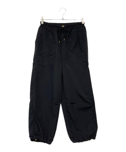 MICA&DEAL（マイカアンドディール）MICA&DEAL (マイカアンドディール) パラシュートパンツ ブラック サイズ:FREEの古着・服飾アイテム