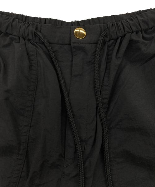 MICA&DEAL（マイカアンドディール）MICA&DEAL (マイカアンドディール) パラシュートパンツ ブラック サイズ:FREEの古着・服飾アイテム