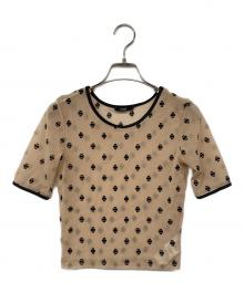 SORIN（ソリン）の古着「SWAN LAKE Half Sleeve TOP」｜ベージュ