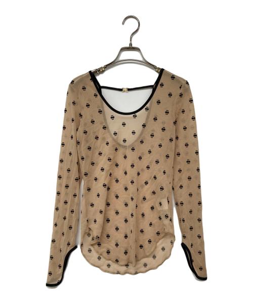 SORIN（ソリン）sorin (ソリン) SWAN LAKE U-NECK TOP ベージュ サイズ:38の古着・服飾アイテム