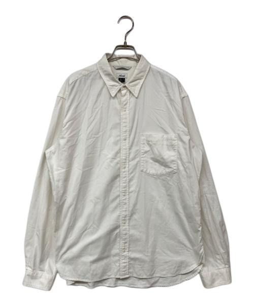 NANGA（ナンガ）NANGA (ナンガ) スナップボタンシャツ ホワイト サイズ:XLの古着・服飾アイテム