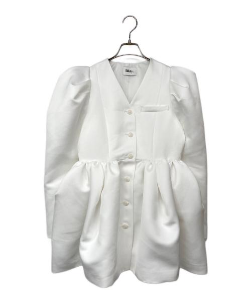 Bibiy.（ビビィ）Bibiy. (ビビィ) DOROTHY PUFF DRESS ホワイト サイズ:Fの古着・服飾アイテム