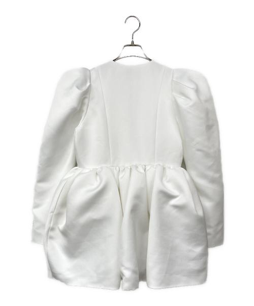 Bibiy.（ビビィ）Bibiy. (ビビィ) DOROTHY PUFF DRESS ホワイト サイズ:Fの古着・服飾アイテム