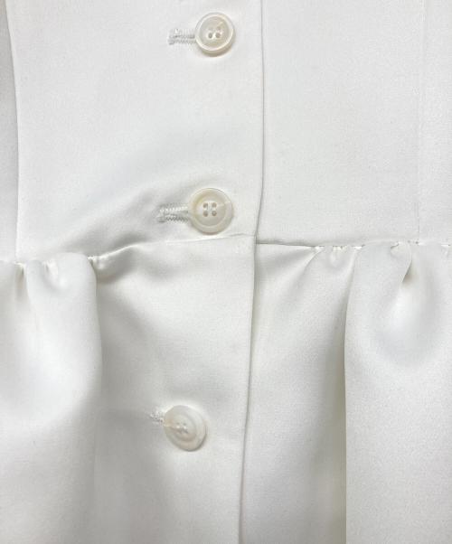 Bibiy.（ビビィ）Bibiy. (ビビィ) DOROTHY PUFF DRESS ホワイト サイズ:Fの古着・服飾アイテム