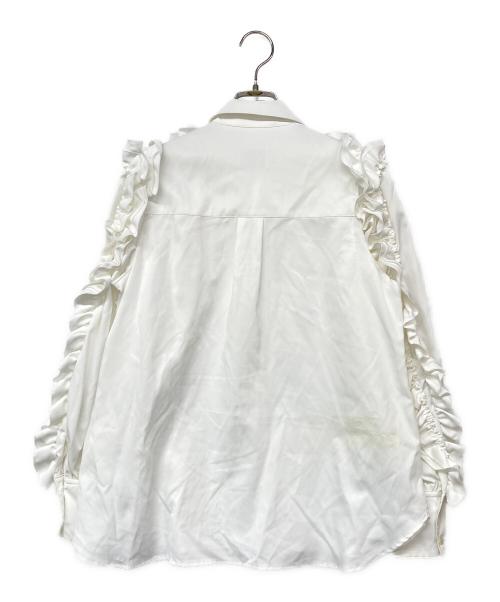 Bibiy.（ビビィ）Bibiy. (ビビィ) CATHERINE BLOUSE/キャサリンブラウス ホワイト サイズ:Fの古着・服飾アイテム