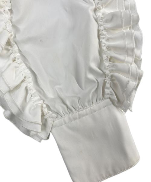 Bibiy.（ビビィ）Bibiy. (ビビィ) CATHERINE BLOUSE/キャサリンブラウス ホワイト サイズ:Fの古着・服飾アイテム