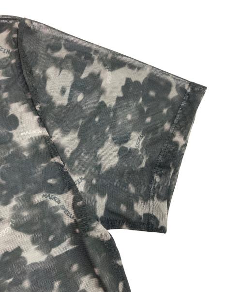 MAISON SPECIAL（メゾンスペシャル）MAISON SPECIAL (メゾンスペシャル) PISCESS (パイシス) Flower Camo Mesh Sheer Top グリーン サイズ:FREEの古着・服飾アイテム