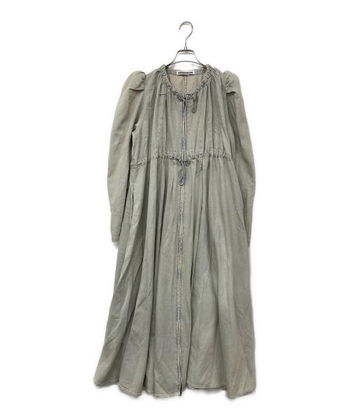 Mikio Sakabe（ミキオサカベ）MIKIO SAKABE (ミキオサカベ) Ancient Dress/デニムワンピース スカイブルー サイズ:Fの古着・服飾アイテム