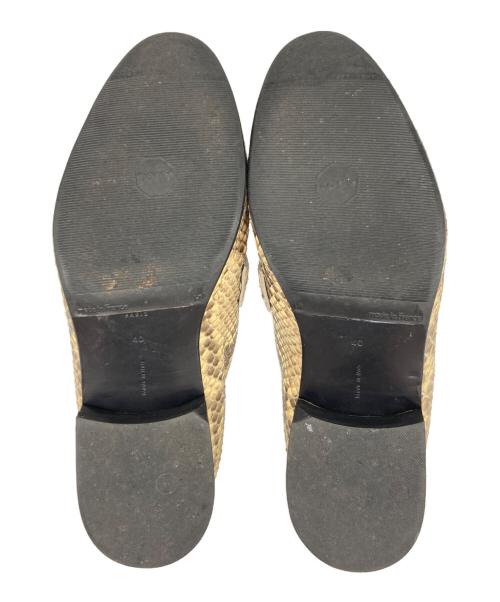 CELINE（セリーヌ）CELINE (セリーヌ) パイソンローファー イエロー サイズ:40の古着・服飾アイテム