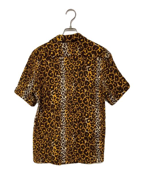 CREAM SODA（クリームソーダ）CREAM SODA (クリームソーダ) レオパード総柄シャツ イエロー サイズ:Fの古着・服飾アイテム