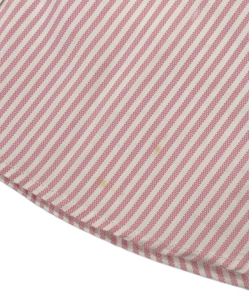 AURALEE（オーラリー）AURALEE (オーラリー) H BEAUTY&YOUTH (エイチ ビューティー&ユース) CANDY STRIPE BD SHIRT ピンク サイズ:2の古着・服飾アイテム