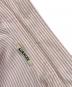 中古・古着 AURALEE (オーラリー) H BEAUTY&YOUTH (エイチ ビューティー&ユース) CANDY STRIPE BD SHIRT ピンク サイズ:2：7000円