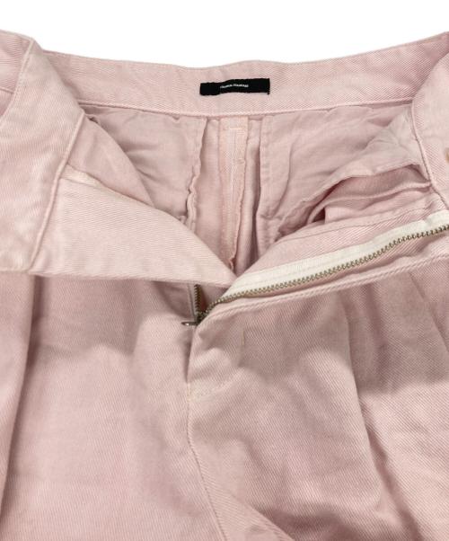 JOURNAL STANDARD（ジャーナルスタンダード）JOURNAL STANDARD (ジャーナルスタンダード) ガーメントダイツータックパンツ ピンク サイズ:36の古着・服飾アイテム