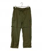CANYONキャニオン）の古着「90’Sデタッチャブルカーゴパンツ」｜グリーン