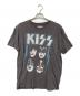 KISS（キス）の古着「バンドプリントTシャツ」｜グレー