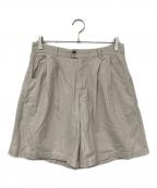 L.L.Beanエルエルビーン）の古着「タックハーフパンツ」｜ベージュ