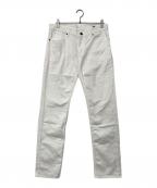 BIKKEMBERGSビッケンバーグ）の古着「デニムパンツ」｜ホワイト