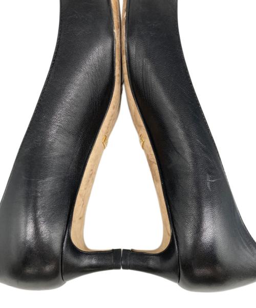 GUCCI（グッチ）GUCCI (グッチ) ヒールパンプス ブラック サイズ:36の古着・服飾アイテム