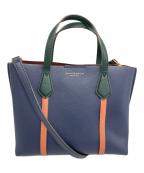 TORY BURCHトリーバーチ）の古着「2WAYバッグ」｜ネイビー