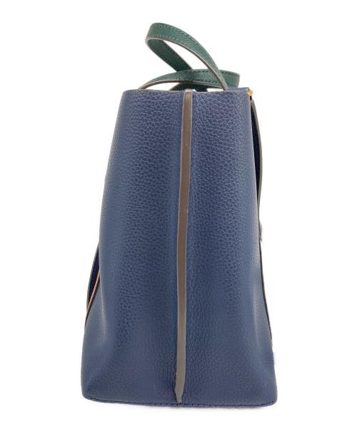 TORY BURCH（トリーバーチ）TORY BURCH (トリーバーチ) 2WAYバッグ ネイビーの古着・服飾アイテム