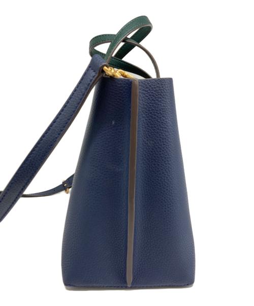 TORY BURCH（トリーバーチ）TORY BURCH (トリーバーチ) 2WAYバッグ ネイビーの古着・服飾アイテム