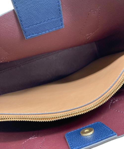 TORY BURCH（トリーバーチ）TORY BURCH (トリーバーチ) 2WAYバッグ ネイビーの古着・服飾アイテム