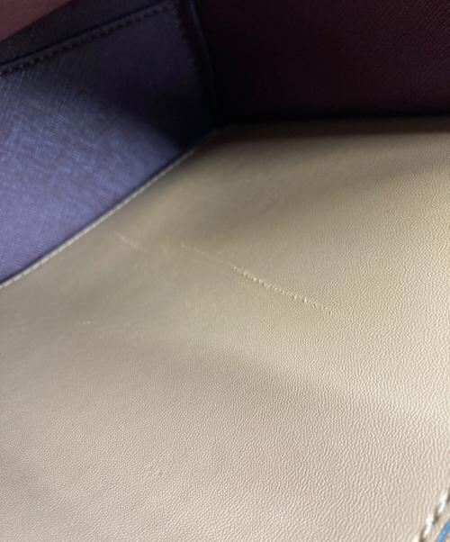 TORY BURCH（トリーバーチ）TORY BURCH (トリーバーチ) 2WAYバッグ ネイビーの古着・服飾アイテム