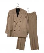 LITTLEBIGリトルビッグ）の古着「Double Breasted Jacket ＆ Flare Trousers/セットアップ」｜ベージュ