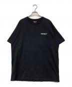 Carhartt WIPカーハート ワークインプログレス）の古着「プリントTシャツ」｜ブラック