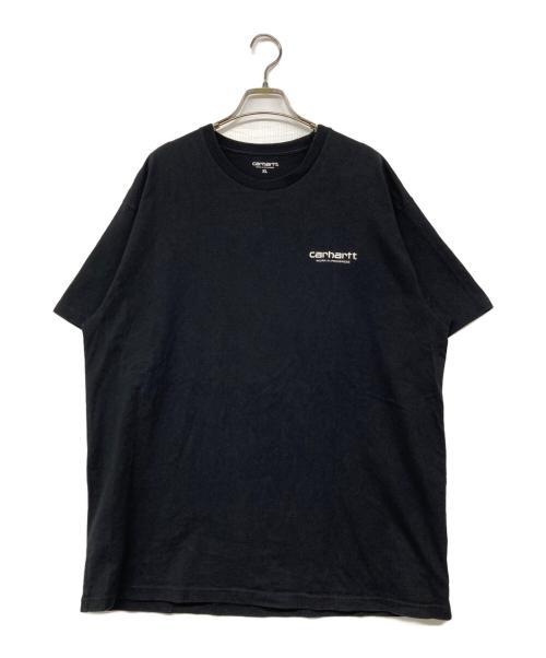 Carhartt WIP（カーハート ワークインプログレス）Carhartt WIP (カーハート ワークインプログレス) プリントTシャツ ブラック サイズ:XLの古着・服飾アイテム