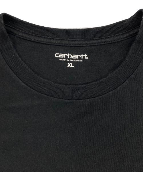 Carhartt WIP（カーハート ワークインプログレス）Carhartt WIP (カーハート ワークインプログレス) プリントTシャツ ブラック サイズ:XLの古着・服飾アイテム
