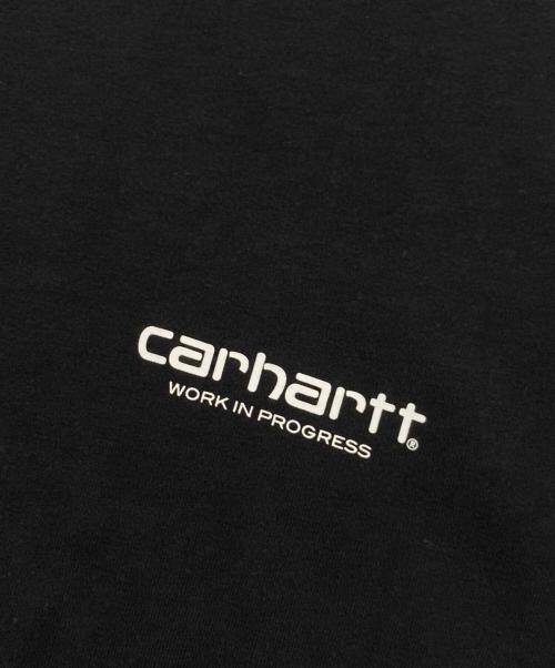 Carhartt WIP（カーハート ワークインプログレス）Carhartt WIP (カーハート ワークインプログレス) プリントTシャツ ブラック サイズ:XLの古着・服飾アイテム