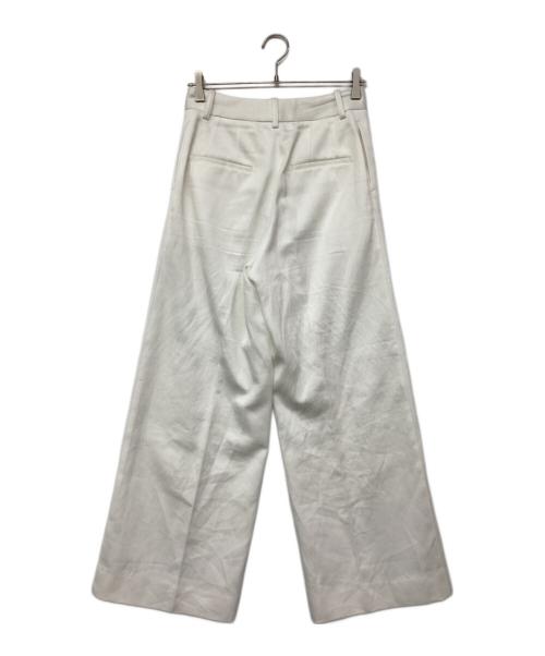 DEUXIEME CLASSE（ドゥーズィエム クラス）DEUXIEME CLASSE (ドゥーズィエム クラス) elegance パンツ ホワイト サイズ:36の古着・服飾アイテム