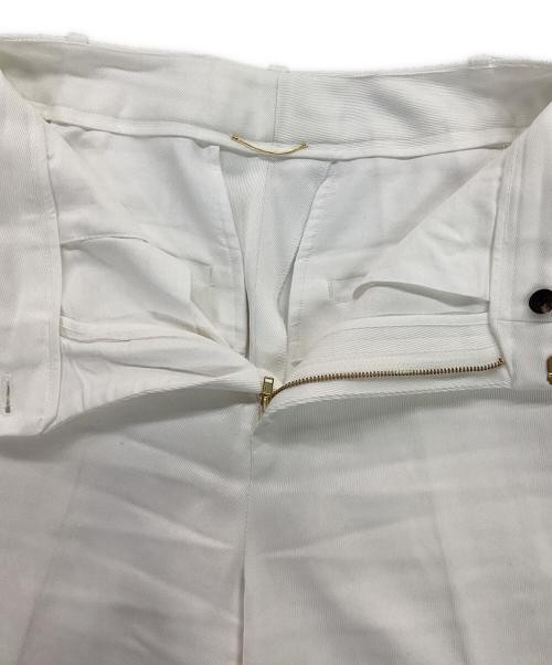 DEUXIEME CLASSE（ドゥーズィエム クラス）DEUXIEME CLASSE (ドゥーズィエム クラス) elegance パンツ ホワイト サイズ:36の古着・服飾アイテム