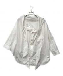 BALENCIAGA（バレンシアガ）の古着「ワイドシャツ」｜ホワイト
