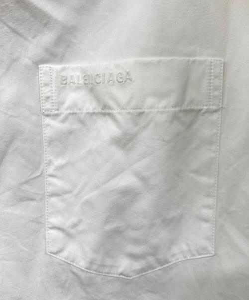 BALENCIAGA（バレンシアガ）BALENCIAGA (バレンシアガ) ワイドシャツ ホワイト サイズ:34の古着・服飾アイテム