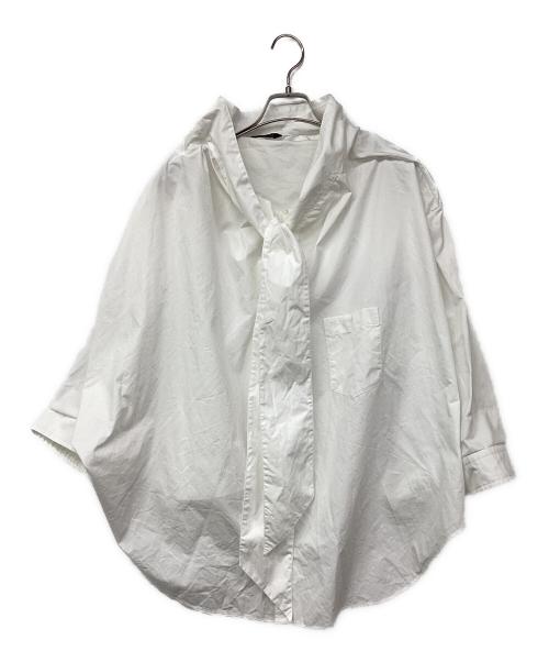 BALENCIAGA（バレンシアガ）BALENCIAGA (バレンシアガ) ワイドシャツ ホワイト サイズ:34の古着・服飾アイテム