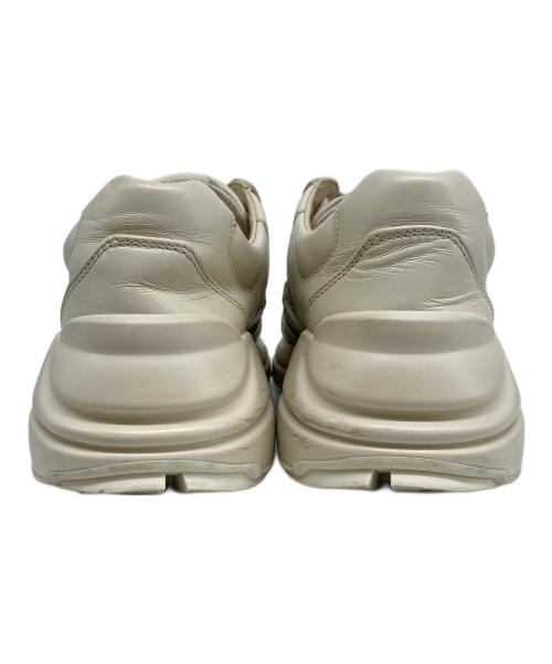 GUCCI（グッチ）GUCCI (グッチ) ライトンシェリーラインスニーカー ベージュ サイズ:37　1/2の古着・服飾アイテム