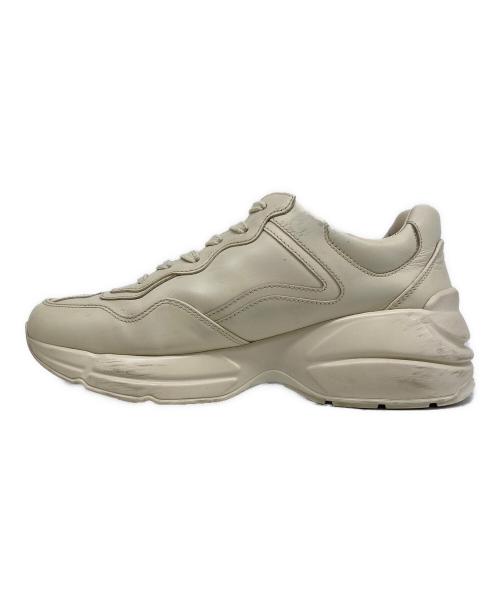 GUCCI（グッチ）GUCCI (グッチ) ライトンシェリーラインスニーカー ベージュ サイズ:37　1/2の古着・服飾アイテム
