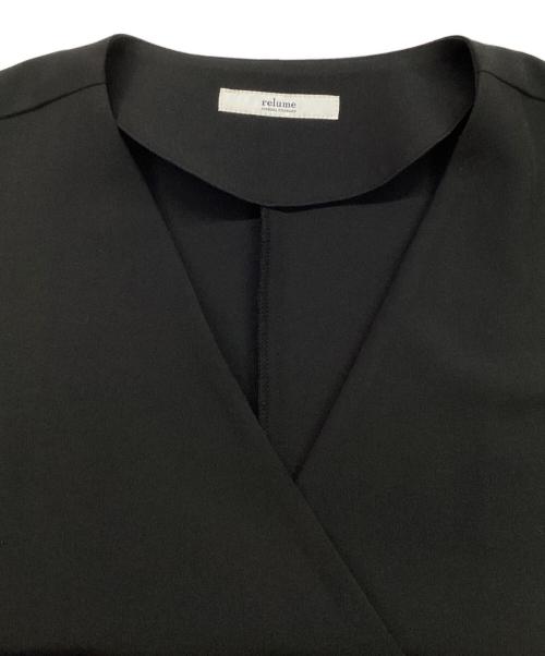 JOURNAL STANDARD relume（ジャーナルスタンダード レリューム）JOURNAL STANDARD relume (ジャーナルスタンダード レリューム) TRストレッチダブルボタンジャンパースカート ブラック サイズ:Fの古着・服飾アイテム