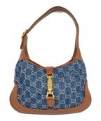 GUCCIグッチ）の古着「ジャッキー1961」｜ブルー×ブラウン