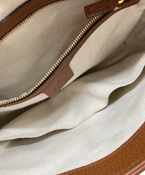 GUCCI（グッチ）GUCCI (グッチ) ジャッキー1961 ブルー×ブラウンの古着・服飾アイテム